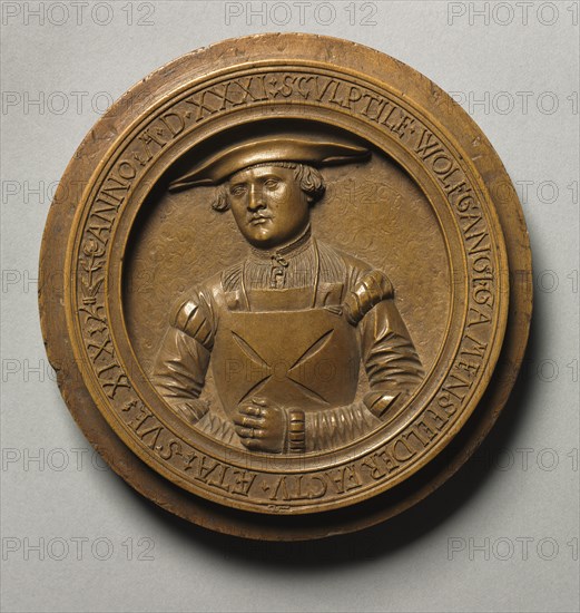 Model for a Portrait Medal of Wolfgang Gamensfelder at Age 19, 1531. Creator: Master of Gamensfelder (German).