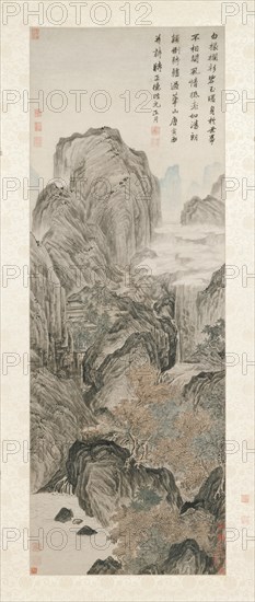 Mount Hua, 1506. Creator: Tang Yin (Chinese, 1470-1523).