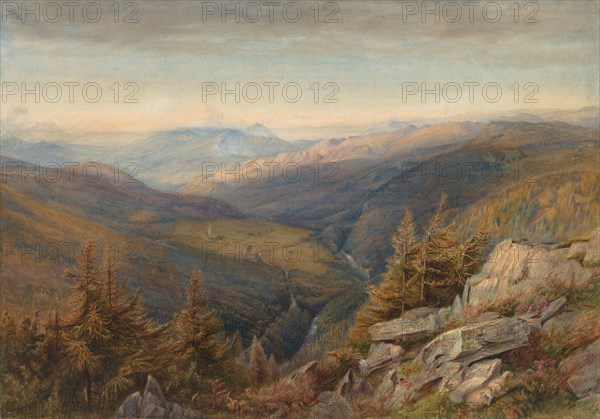 Mountain View, 1863-67. Creator: Robert J. Pattison (American, 1838-1903).