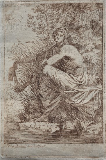 Musidora, c. 1775. Creator: Alexander Runciman (British, 1736-1785).
