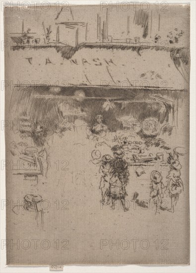 Nash's Fruit Shop. Creator: James McNeill Whistler (American, 1834-1903).