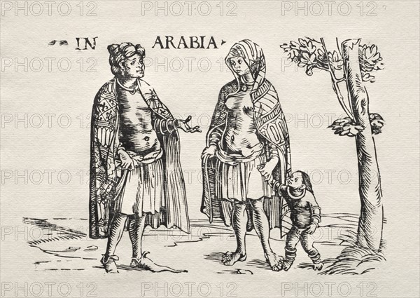 Natives of Arabia and the Indies. Creator: Hans Burgkmair (German, 1473-1531).