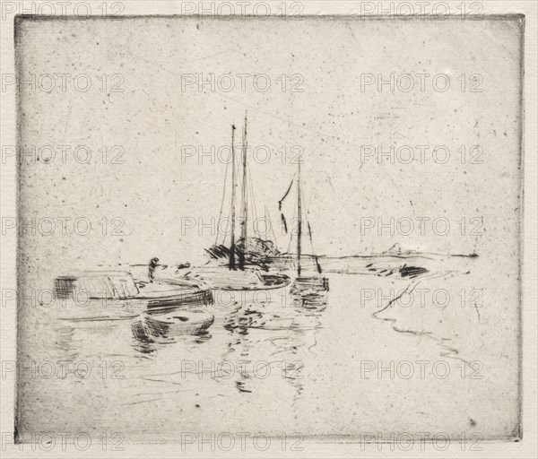 Near Dordrecht. Creator: John Henry Twachtman (American, 1853-1902).