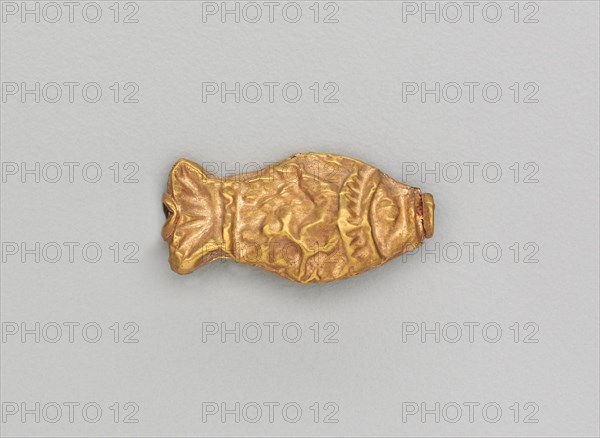 Necklace Bead in the Form of a Fish, 185-72 BC. Creator: Unknown.