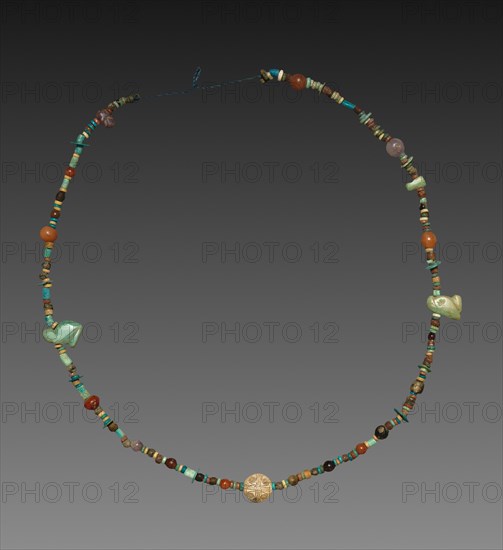 Necklace with Amulets, 1980-1801 BC. Creator: Unknown.