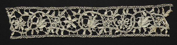 Needlepoint (Punto in aria) Lace Insertion, 16th-17th century. Creator: Unknown.