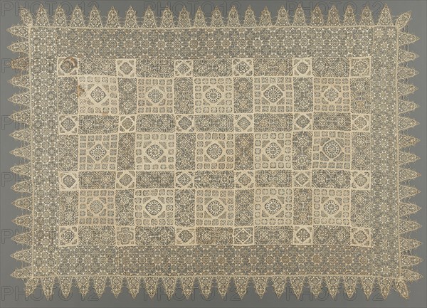 Needlepoint Lace Cloth, late 16th century. Creator: Unknown.