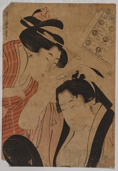 No Title, 1753-1806. Creator: Kitagawa Utamaro (Japanese, 1753?-1806).