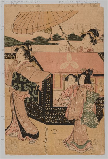 No Title, 1787-1869. Creator: Kikugawa Eizan (Japanese, 1787-1867).