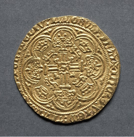 Noble (reverse), 1399-1412. Creator: Unknown.