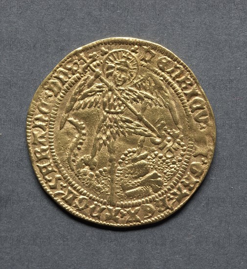 Noble (reverse), 1470-1471. Creator: Unknown.