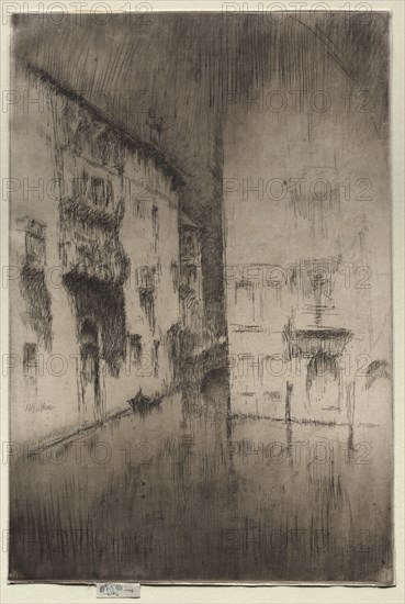 Nocturne: Palaces, 1886. Creator: James McNeill Whistler (American, 1834-1903).