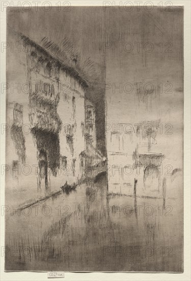 Nocturne: Palaces, c. 1880. Creator: James McNeill Whistler (American, 1834-1903).