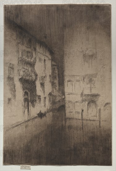 Nocturne: Palaces. Creator: James McNeill Whistler (American, 1834-1903).