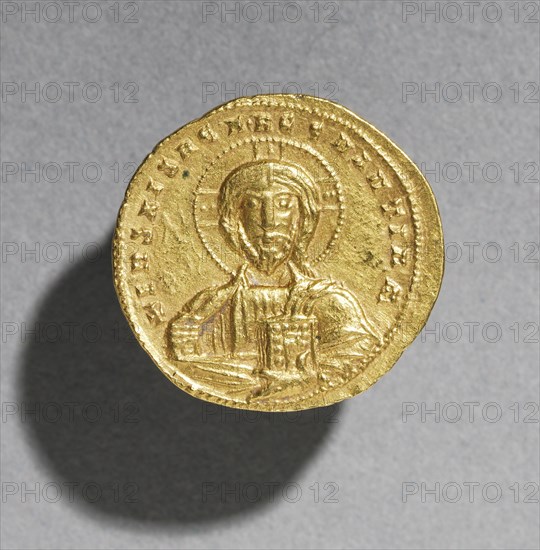 Nomisma with Nicephorus II Phocas (obverse), c. 963-969. Creator: Unknown.