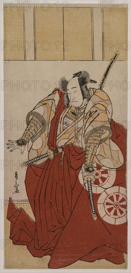 Onoe Matsusuke as Usui Sadamitsu, 1781. Creator: Katsukawa Shunzan (Japanese).