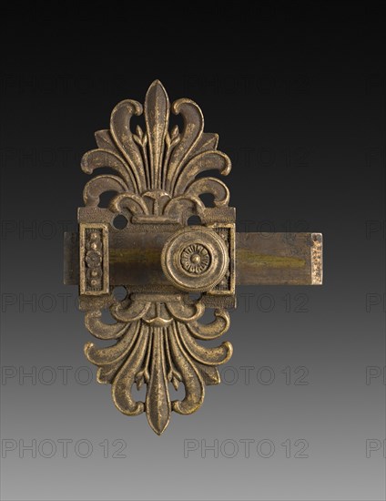 Ornamental Bolt, c. 1800. Creator: Unknown.