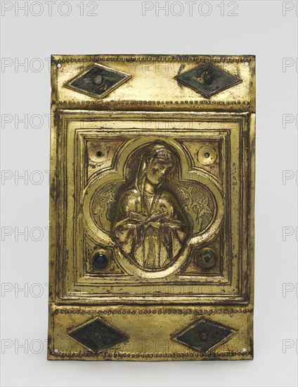 Ornamental Plaque, c. 1380-1400. Creator: Unknown.