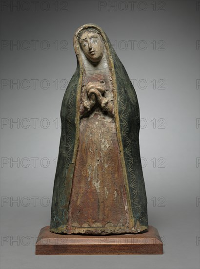 Our Lady of Sorrows: santo de bulto, 1600s-1700s. Creator: Unknown.