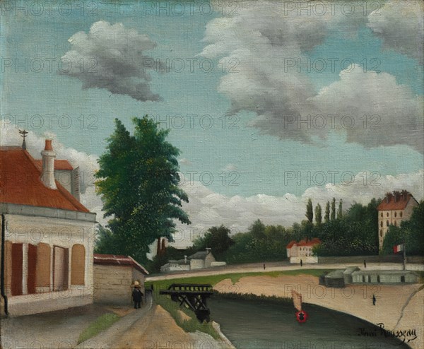 Outskirts of Paris, c. 1897-1905. Creator: Henri Rousseau (French, 1844-1910).