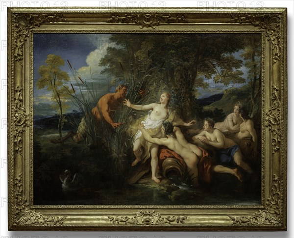 Pan and Syrinx, 1720. Creator: Jean François de Troy (French, 1679-1752).