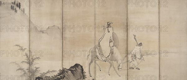 Pan Lang (Han Ro), early 1600s. Creator: Unkoku T?gan (Japanese, 1547-1618).