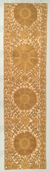 Panel, Probably from a Curtain, 19th century. Creator: Unknown.