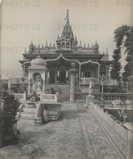 Pareshnath, Jain Temple, Calcutta, c. 1890s. Creator: A. W. A. Plâté Studio (Ceylonese), studio of.