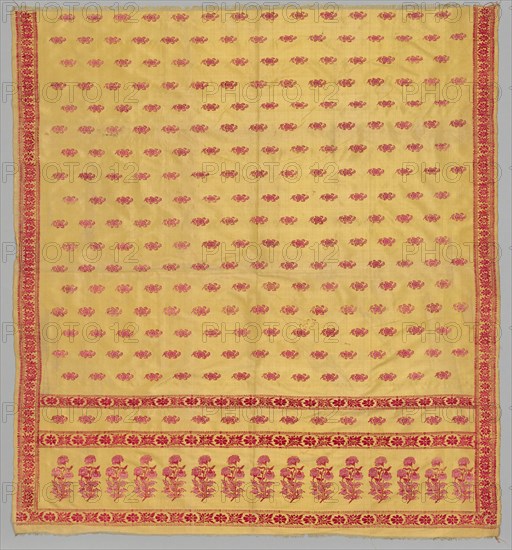 Part of a Sari, 1800s - early 1900s. Creator: Unknown.
