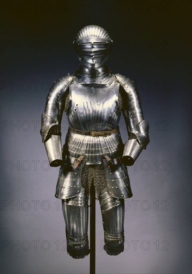 Partial Suit of Armor in Maximilian Style, c. 1525. Creator: Unknown.