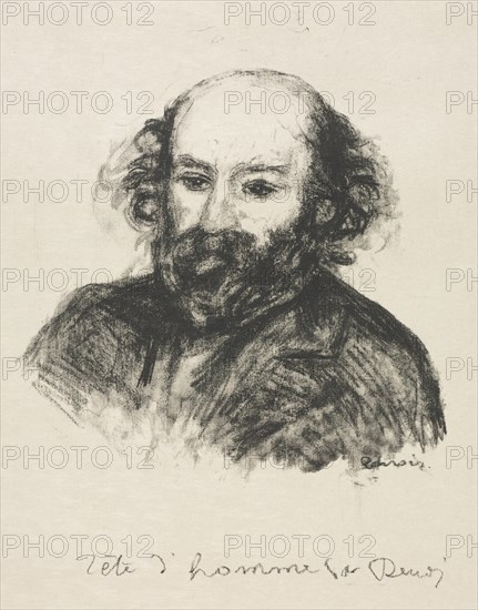 Paul Cézanne, c. 1902. Creator: Pierre-Auguste Renoir (French, 1841-1919).