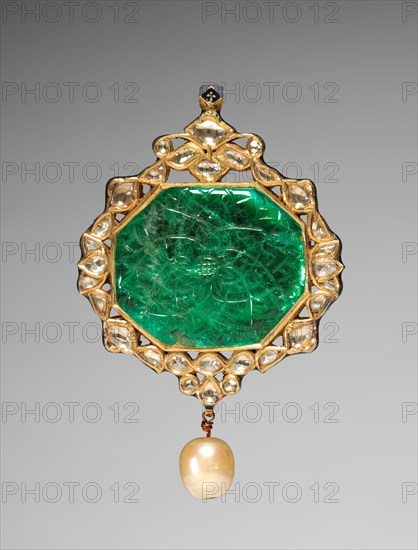 Pendant, 1700s. Creator: Unknown.