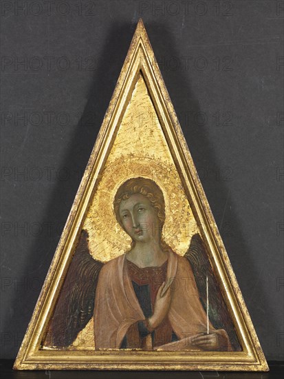 Pinnacle with Angel, c. 1340. Creator: Niccolò di Segna (Italian), circle of.