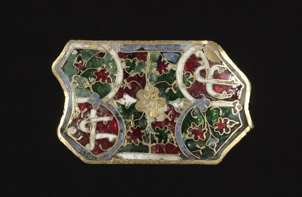 Plaque (Appliqué), 1300s. Creator: Unknown.