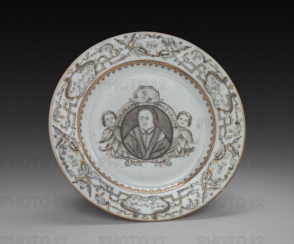 Plate: Martin Luther, 1756. Creator: Unknown.