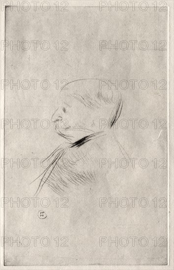 Portrait de M. X., 1898. Creator: Henri de Toulouse-Lautrec (French, 1864-1901).