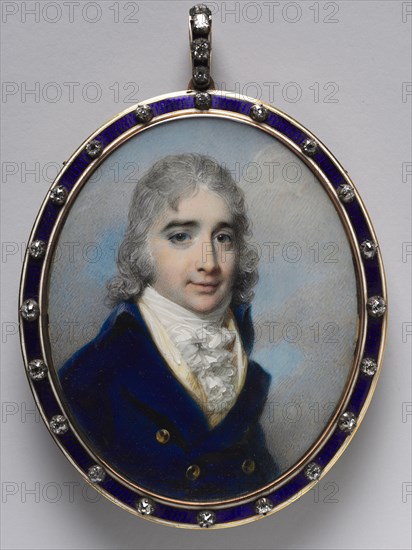 Portrait of a Man, c. 1800. Creator: George Engleheart (British, 1752-1829).