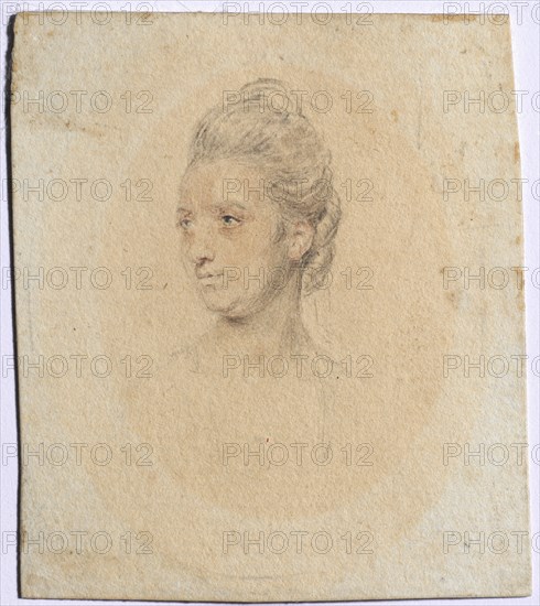 Portrait of a Woman, c. 1772. Creator: John I Smart (British, 1741-1811).
