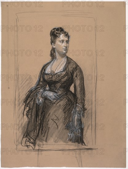 Portrait of a Woman. Creator: Isidore Pils (French, 1813/15-1875).