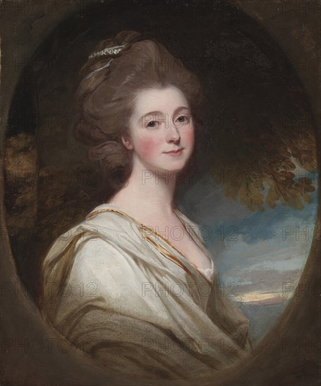 Portrait of Jane Hoskyns, c. 1778-1780. Creator: George Romney (British, 1734-1802).
