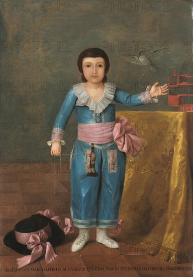 Portrait of Juan Maria Osorio, c. 1786. Creator: Agustín Esteve y Marques (Spanish, 1753-c. 1820).