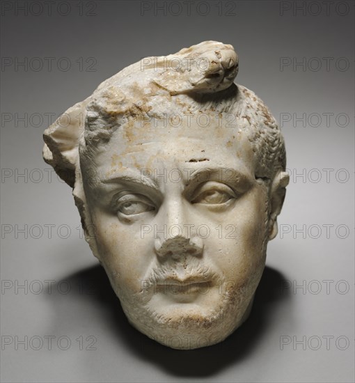 Portrait of the Emperor Balbinus, 200-300. Creator: Unknown.