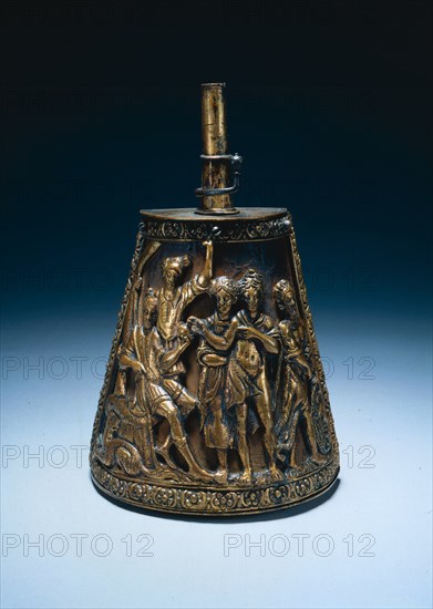 Powder Flask, c. 1590. Creator: Unknown.