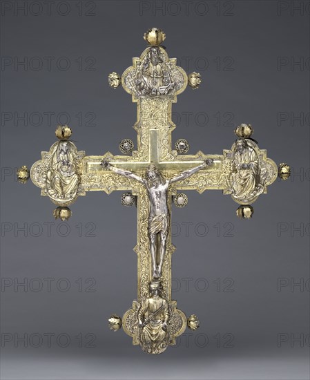 Processional Cross, c. 1440-1450. Creator: Pietro Vannini (Italian, 1413/14-1495/96).