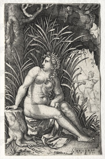 Procris, 1539. Creator: Georg Pencz (German, c. 1500-1550).