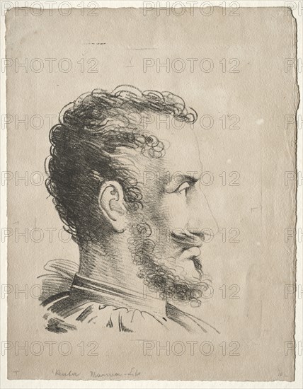Profile Head. Creator: Friedrich Wilhelm Reuter (German, 1768-1834).