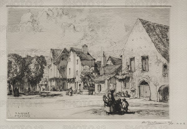 Provins . Creator: Auguste Louis Lepère (French, 1849-1918).