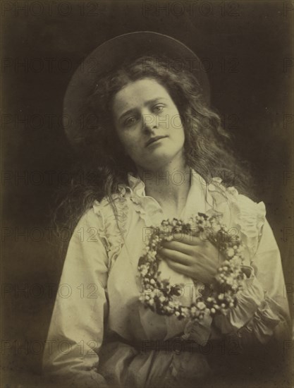 Queen of the May, 1875. Creator: Julia Margaret Cameron (British, 1815-1879).