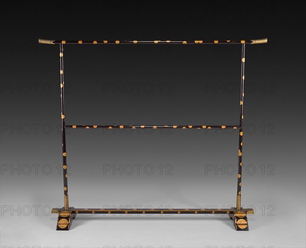 Rack for Noh Robe, 1615-1868. Creator: Unknown.