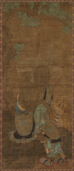 Rakkan (Arhat), 1300s. Creator: Unknown.